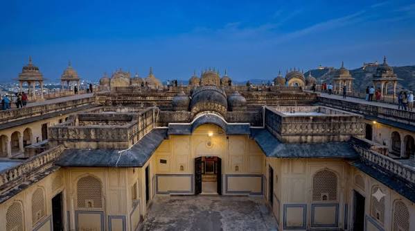 Nahargarh Fort overlooking the city